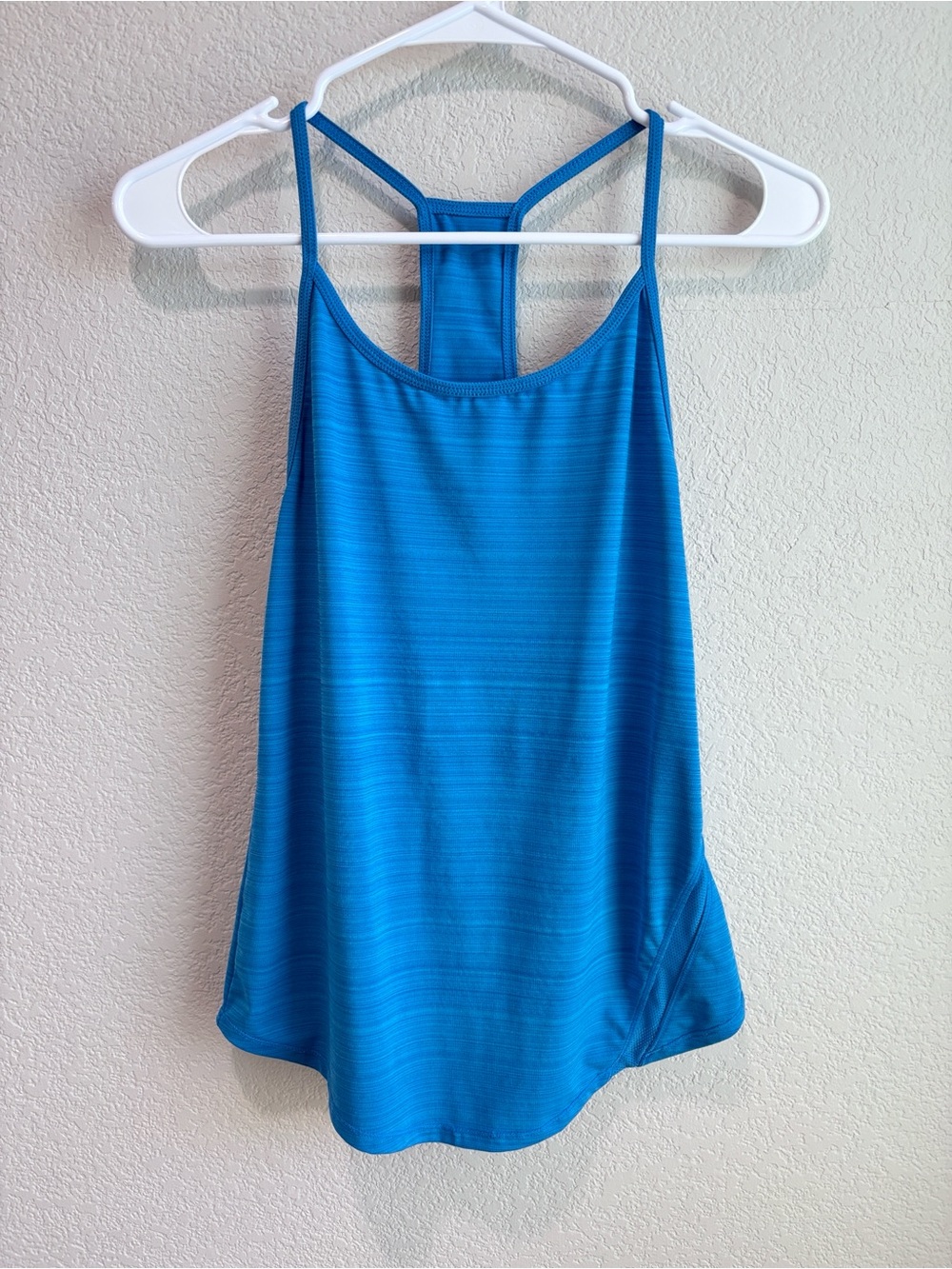 Hylete Insignia Racerback Active Athletic Tank Top Sea Blue Women’s Small